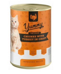 Yummy Cat Wet Food Chunks In Gravy 400 G