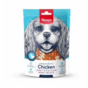 Wanpy Oven Roasted Chicken Jerky - Calcium Bone Twists