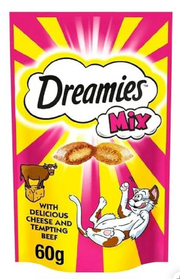Dreamies Crunchy Cat Treats - 60 G