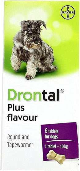 Drontal plus Tablet For Dogs 1 Tablet Per 10kg