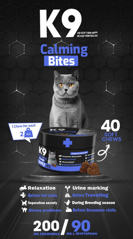 K9 Supplement For Cats Calming - 40 Pcs