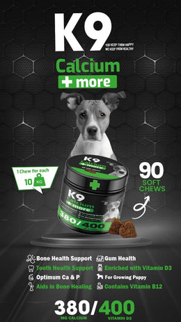 K9 Supplement For Dogs Calcium - 90 Pcs