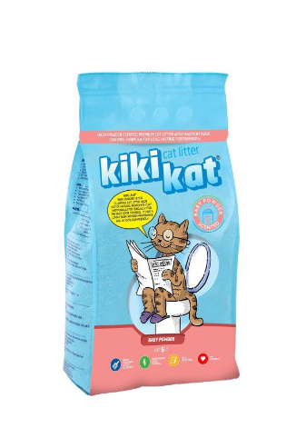 Kiki Kat White Cat Litter - 5 L