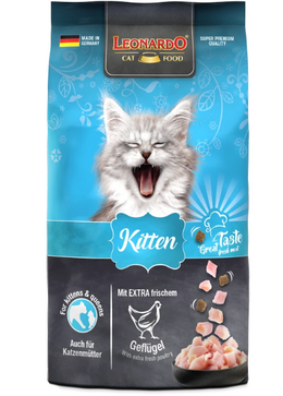 Leonardo Kitten Dry Food For Adult With Chicken 300 G