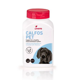 Livisto Calfos Pet - 60 Chewable Tablets Chicken Flavor