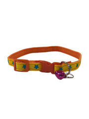 Cat Collar With Stars & Bell