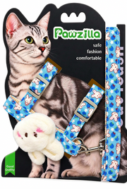 Pawzilla Leash & Vest For Cats