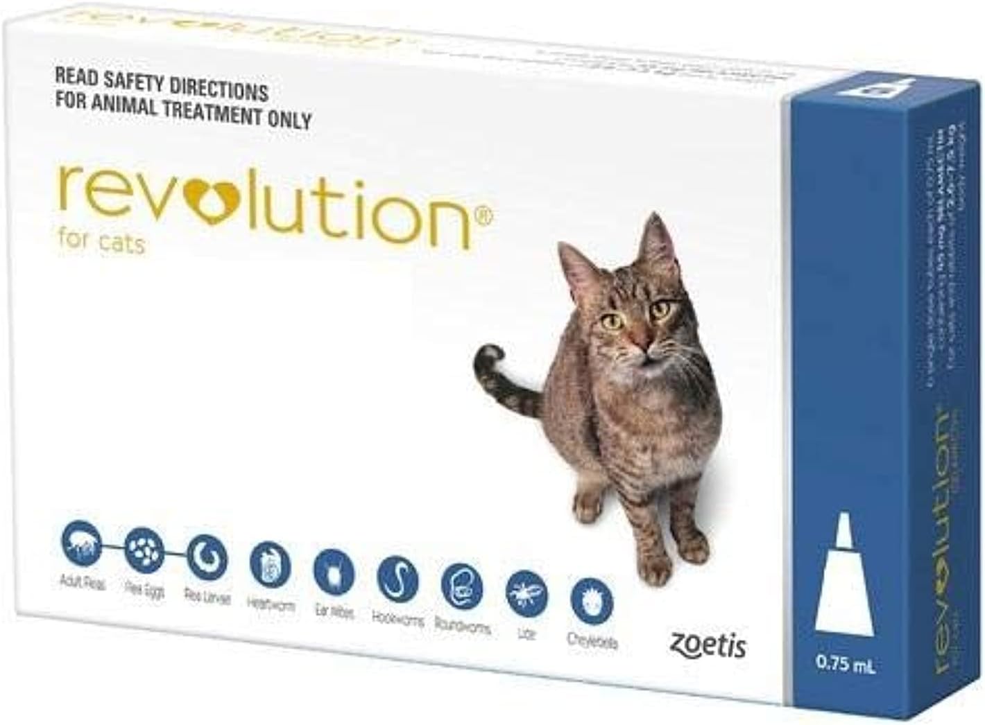 Revolution Spot On For Cats 1 Dose – 101 Wagging Tails