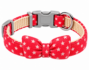 Ribbon Collar With Stars For Cats
