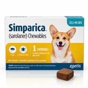 Simparica Chewables Tablets  Anti Flea & Ticks 1 Tab